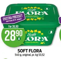 Kiwi SOFT FLORA, NOK 28.9 tilbud