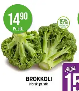 Kiwi BROKKOLI, NOK 14.9 tilbud
