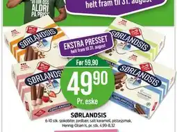 Kiwi SØRLANDSIS, NOK 49.9 tilbud