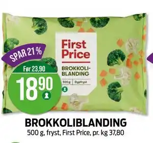 Kiwi BROKKOLIBLANDING, NOK 18.9 tilbud