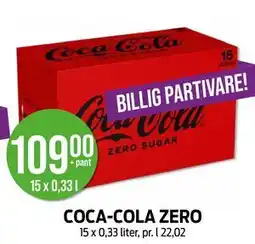 Kiwi COCA-COLA ZERO, NOK 109 tilbud