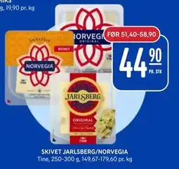 Rema 1000 SKIVET JARLSBERG/NORVEGIA, NOK 44.9 tilbud