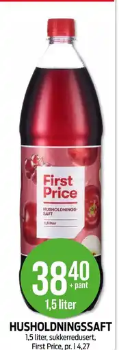 Kiwi HUSHOLDNINGSSAFT, NOK 38.4 tilbud