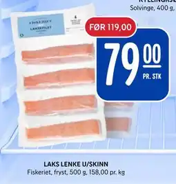 Rema 1000 LAKS LENKE U/SKINN, NOK 79 tilbud