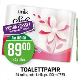 Kiwi TOALETTPAPIR, NOK 89 tilbud