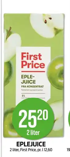 Kiwi EPLEJUICE, NOK 25.2 tilbud