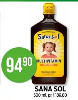 Kiwi SANA SOL, NOK 94.9 tilbud