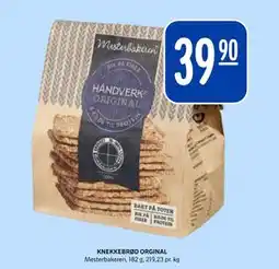 Rema 1000 KNEKKEBRØD ORGINAL, NOK 39.9 tilbud