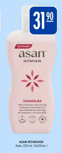 Rema 1000 ASAN INTIMVASK, NOK 31.9 tilbud