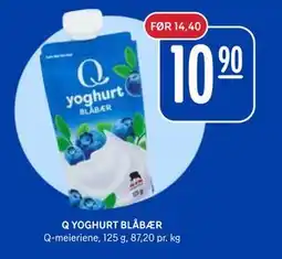 Rema 1000 Q YOGHURT BLÅBÆR, NOK 10.9 tilbud