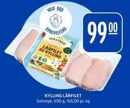 Rema 1000 KYLLING LÅRFILET, NOK 99 tilbud