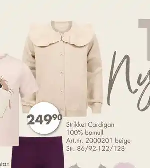 Sparkjøp Strikket Cardigan, NOK 249.9 tilbud