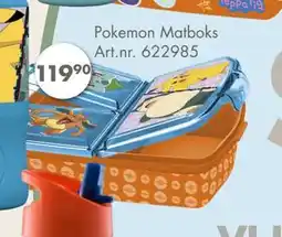 Sparkjøp Pokemon Matboks, NOK 119.9 tilbud