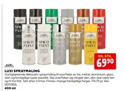 jem & fix LUXI SPRAYMALING tilbud