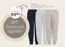 Sparkjøp JOGGEBUKSE, NOK 99.9 tilbud
