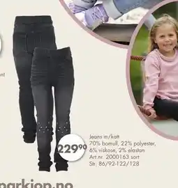 Sparkjøp Jeans m/katt, NOK 229.9 tilbud