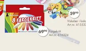 Sparkjøp Fargekritt, NOK 69.9 tilbud