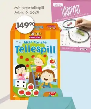 Sparkjøp Mitt første tellespill, NOK 149.9 tilbud
