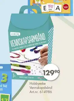 Sparkjøp Hobbyeske Vennskapsbånd, NOK 129.9 tilbud