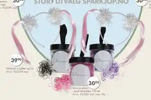 Sparkjøp Hårbånd m/glitter og hår, NOK 39.9 tilbud