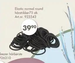 Sparkjøp Elastic normal round hårstrikker75 stk, NOK 39.9 tilbud