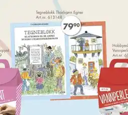 Sparkjøp Tegneblokk Thorbjørn Egner, NOK 79.9 tilbud