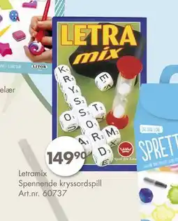 Sparkjøp Letramix Spennende kryssordspill, NOK 149.9 tilbud