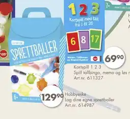 Sparkjøp Hobbyeske Lag dine egne sprettballer, NOK 129.9 tilbud