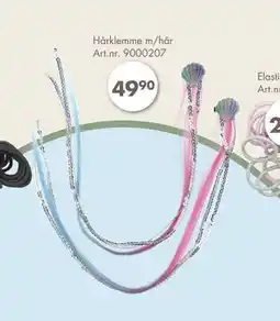 Sparkjøp Hårklemme m/hår, NOK 49.9 tilbud