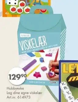 Sparkjøp Hobbyeske Lag dine egne viskelær, NOK 129.9 tilbud