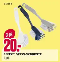 Europris EFFEKT OPPVASKBØRSTE, NOK 20 tilbud