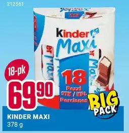 Europris KINDER MAXI, NOK 69.9 tilbud