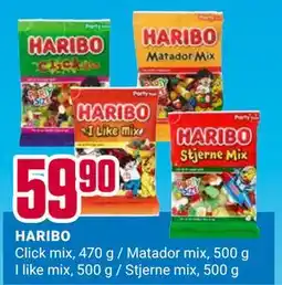 Europris HARIBO, NOK 59.9 tilbud