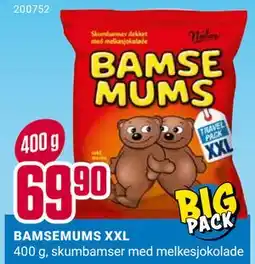 Europris BAMSEMUMS XXL, NOK 69.9 tilbud