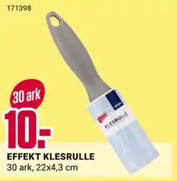 Europris EFFEKT KLESRULLE, NOK 10 tilbud