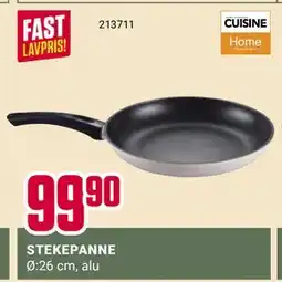 Europris STEKEPANNE, NOK 99.9 tilbud