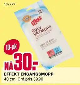 Europris EFFEKT ENGANGSMOPP, NOK 30 tilbud