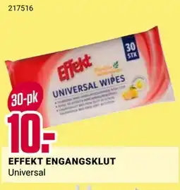 Europris EFFEKT ENGANGSKLUT, NOK 10 tilbud