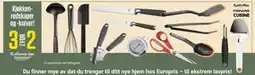 Europris Kjøkkenredskaper og -kniver! tilbud