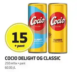 Bunnpris COCIO DELIGHT OG CLASSIC, NOK 15 tilbud