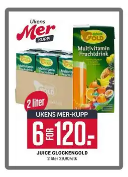 Europris JUICE GLOCKENGOLD, App-pris tilbud