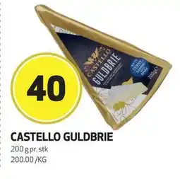 Bunnpris CASTELLO GULDBRIE, NOK 40 tilbud