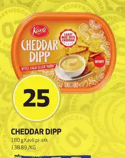 Bunnpris CHEDDAR DIPP, NOK 25 tilbud