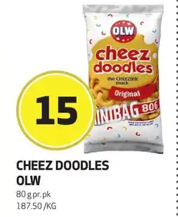 Bunnpris CHEEZ DOODLES OLW, NOK 15 tilbud