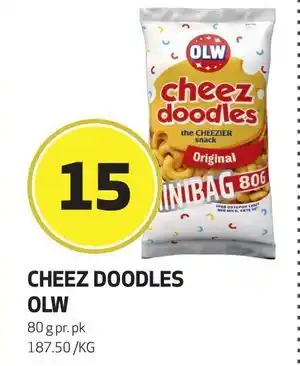Bunnpris CHEEZ DOODLES OLW, NOK 15 tilbud