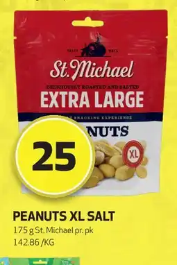 Bunnpris PEANUTS XL SALT, NOK 25 tilbud