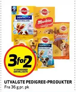 Bunnpris UTVALGTE PEDIGREE-PRODUKTER tilbud
