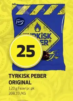 Bunnpris TYRKISK PEBER ORIGINAL, NOK 25 tilbud