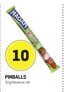 Bunnpris PINBALLS, NOK 10 tilbud
