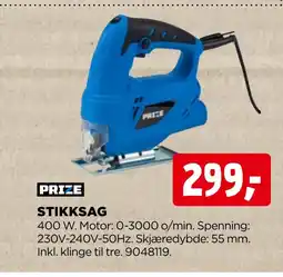 jem & fix PRIZE STIKKSAG tilbud